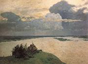 Isaac Levitan Above Eternal Peace oil painting reproduction
